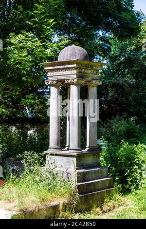 Cimetière d'Abney Park, Londres, Royaume-Uni Banque D'Images