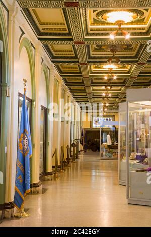 Soldiers & marins Memorial Hall & Museum, Pittsburgh, Pennsylvanie, États-Unis Banque D'Images