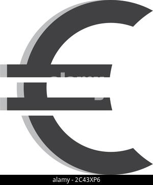 Symbole euro Money Illustration de Vecteur