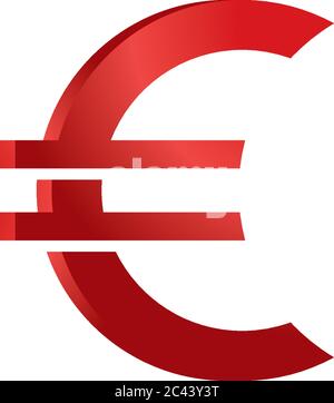 Symbole euro Money Illustration de Vecteur