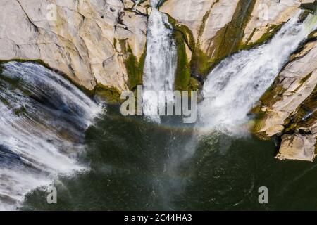 États-Unis, Idaho, Twin Falls, Shoshone Falls sur la rivière Snake Banque D'Images