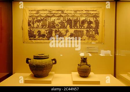 Pékin, Pékin, Chine. 24 juin 2020. Beijingà¯ÂμÅ'CHINA-Musée national de Chine: Exposition de la culture Confucius, ''Paysage sur les hautes montagnes' Credit: SIPA Asia/ZUMA Wire/Alamy Live News Banque D'Images