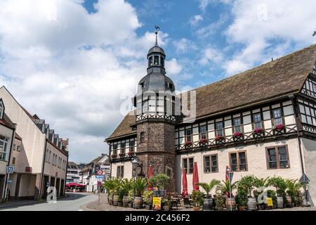 Historisches Rathaus Höxter, Nordrhein-Westfalen, Deutschland, Europa | Hôtel de ville historique, Hoexter, Rhénanie-du-Nord-Westphalie, Allemagne, Europe Banque D'Images