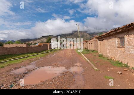 Village de Potolo, Departamento Chuquisaca, Municipio sucre, Bolivie, Amérique latine Banque D'Images