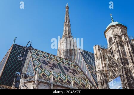 Stephansdom, cathédrale Saint-Étienne, Vienne Banque D'Images