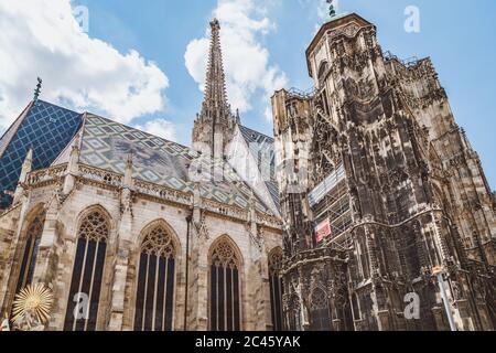 Stephansdom - Cathédrale Saint-Étienne de Vienne Banque D'Images