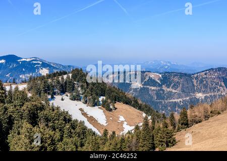 Paysage alpin de Puchberg am Schneeberg Banque D'Images