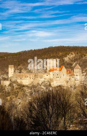 Hardegg Castle dans le nord de l'Autriche Banque D'Images