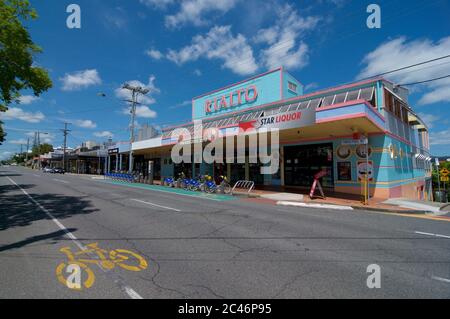 Brisbane, Queensland, Australie - 29 janvier 2020 : vue sur le magnifique bâtiment du théâtre Rialto situé dans le quartier éclectique du West End à Brisbane, Banque D'Images