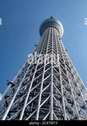 Tour Skytree de Tokyo. Tokyo, Japon. Banque D'Images