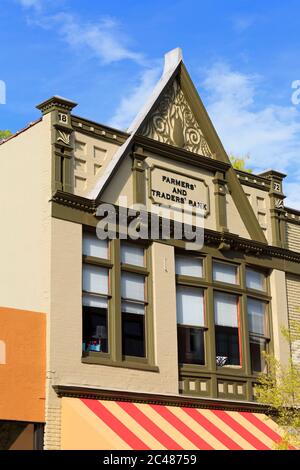 La vieille ville de Knoxville, Tennessee, USA Banque D'Images