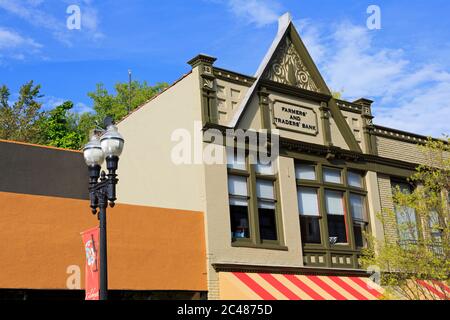 La vieille ville de Knoxville, Tennessee, USA Banque D'Images