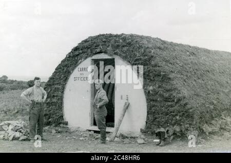 Événements : Seconde Guerre mondiale - les soldats nazis Wehrmacht occupent le nord de la France - 1940 - 1941 Banque D'Images