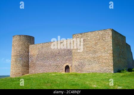 Château à Medinaceli, province de Soria, Castilla Leon en Espagne. Banque D'Images