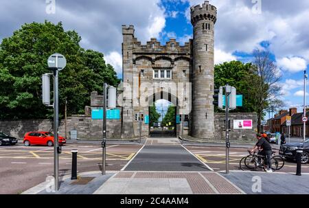 L'entrée de la tour Richmond à l'hôpital Royal Kilmainham. Construit en 1812 et déplacé ici en 1847, il porte le nom du duc de Richmond. Banque D'Images