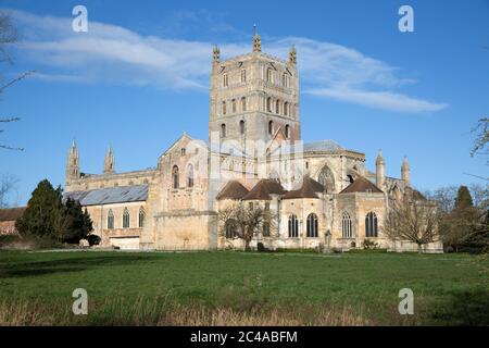 Abbaye de Sainte-Marie-la-Vierge (Abbaye de Tewkesbury) Banque D'Images