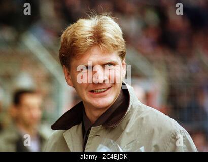 Stadion am Boekelberg Moenchengladbach Allemagne 25.10.1997, football: Saison Bundesliga 1997/98, Borussia Moenchengladbach (BMG) vs Bayer 04 Leverkusen 1:1 — Stefan Effenberg (BMG) Banque D'Images