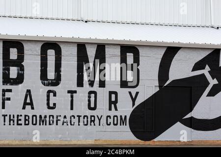 Bomb Factory, Deep Ellum District, Dallas, Texas, États-Unis Banque D'Images