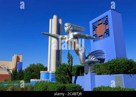 La Statue de contralto, Fair Park, Dallas, Texas, USA Banque D'Images