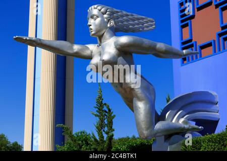 La Statue de contralto, Fair Park, Dallas, Texas, USA Banque D'Images