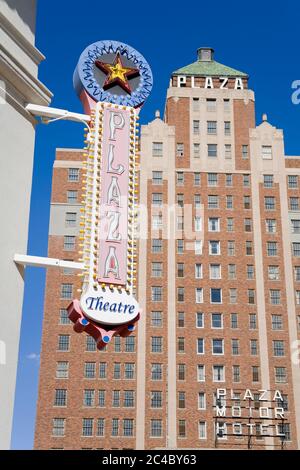 Pioneer Plaza, El Paso, Texas, États-Unis Banque D'Images