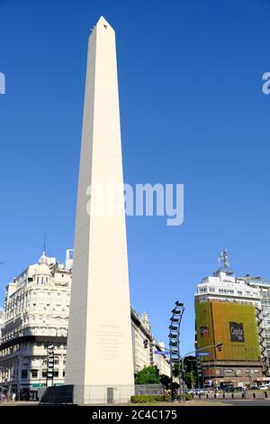 Argentine Buenos Aires - Obélisque de Buenos Aires Banque D'Images