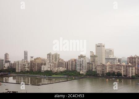 Vue depuis le Trident Oberoi, Mumbai Banque D'Images