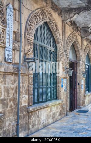 Baron hôtel d'époque, Alep, Syrie Banque D'Images