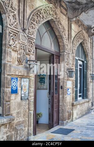 Baron hôtel d'époque, Alep, Syrie Banque D'Images