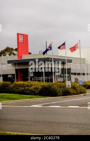 1er juillet 2020 la Country Fire Authority Victoria fusionne avec la brigade des pompiers de Melbourne pour devenir Fire Rescue Victoria Banque D'Images