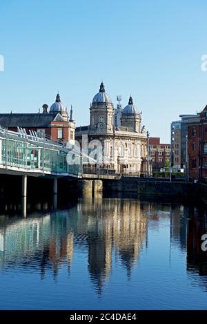 Centre commercial et musée maritime de Princes Quay, Hull, Humberside, East Yorkshire, Angleterre Banque D'Images