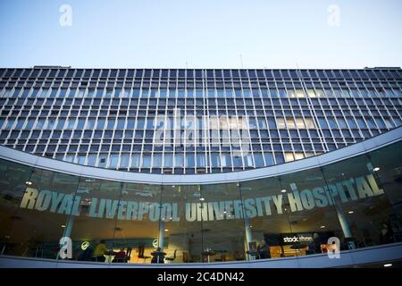 Hôpital universitaire Royal Liverpool Banque D'Images