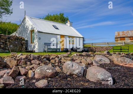 Badentarbat Polbain Achiltibuie Bay Ross-shire Highlands Ecosse Banque D'Images