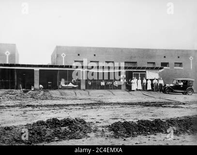 Croix-Rouge Dispensary After Race Rioces Tulsa, Oklahoma, Etats-Unis, American National Red Cross Photograph Collection, juin 1921 Banque D'Images