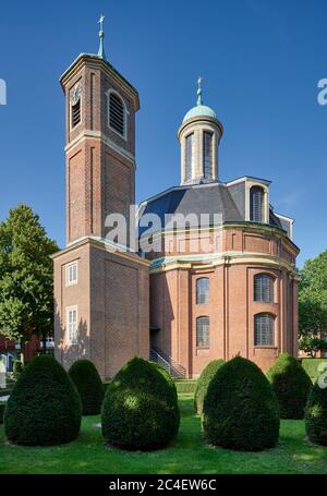 Clemenschirche de Muenster, Rhénanie-du-Nord-Westphalie, Allemagne Banque D'Images