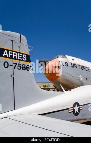 C-124, Hill Aerospace Museum, Ogden, Utah, États-Unis, Amérique du Nord Banque D'Images