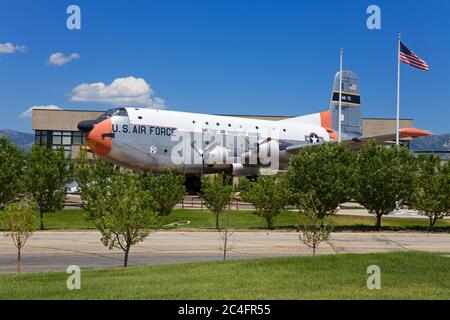 C-124, Hill Aerospace Museum, Ogden, Utah, États-Unis, Amérique du Nord Banque D'Images