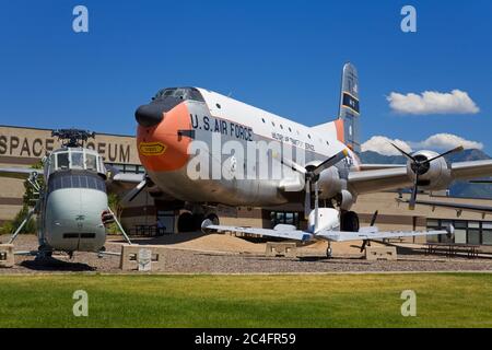 C-124, Hill Aerospace Museum, Ogden, Utah, États-Unis, Amérique du Nord Banque D'Images