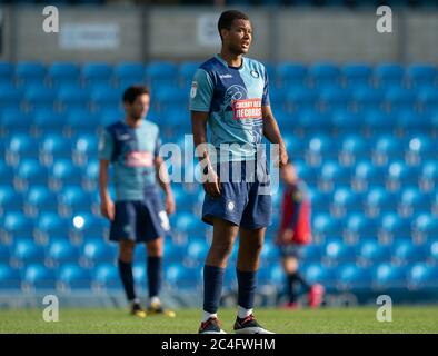 High Wycombe, Royaume-Uni. 26 juin 2020. Lors de la session de formation du Wycombe Wanderers FC à Adams Park, High Wycombe, Angleterre, le 26 juin 2020. Photo de David Horn. Crédit : images Prime Media/Alamy Live News Banque D'Images