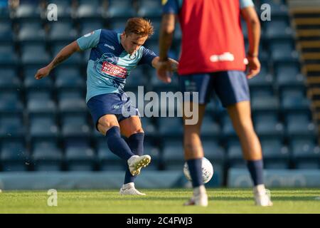 High Wycombe, Royaume-Uni. 26 juin 2020. Lors de la session de formation du Wycombe Wanderers FC à Adams Park, High Wycombe, Angleterre, le 26 juin 2020. Photo de David Horn. Crédit : images Prime Media/Alamy Live News Banque D'Images