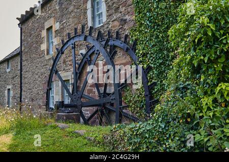 Vieux moulin, pont d'Allan, Stirling Banque D'Images