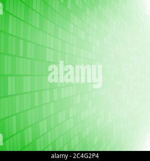 Arrière-plan abstrait de petits carrés ou pixels en vert Illustration de Vecteur