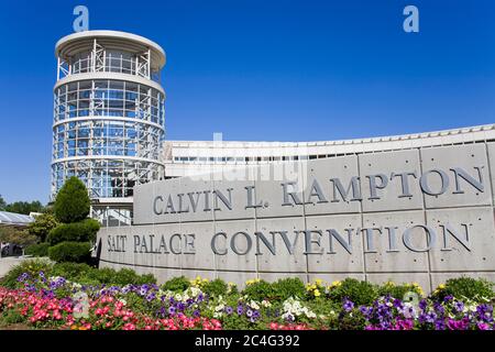 Centre de congrès Salt Palace, Salt Lake City, Utah, États-Unis, Amérique du Nord Banque D'Images