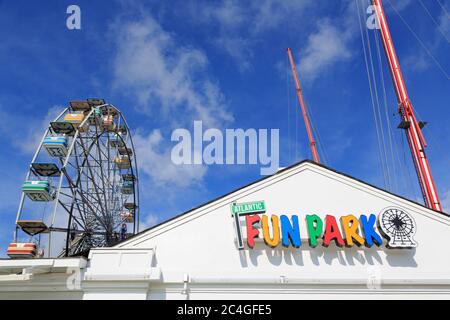Fun Park sur Atlantic Drive, Virginia Beach, Virginie, États-Unis Banque D'Images