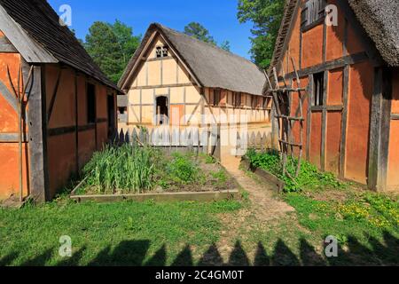 Jamestown Settlement Museum, Williamsburg, Virginie, USA Banque D'Images
