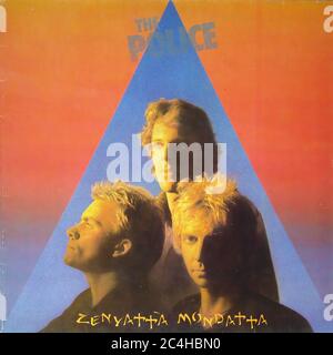 Police, The Zenyatta Mondatta 12'' Vinyl LP - Vintage Record Cover Banque D'Images