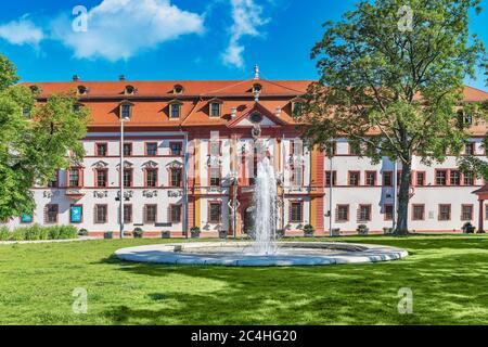 La Chancellerie de l'État de Thuringe est le bureau central du gouvernement de l'État libre de Thuringe. Erfurt, Thuringe, Allemagne, Europe Banque D'Images