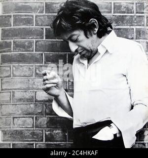 Serge Gainsbourg Histoire de Melody Nelson couverture de l'album 12'' LP vinyle - couverture du record d'époque 02 Banque D'Images