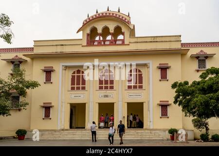 Jaipur, Rajasthan, Inde; Fév, 2020 : à l'intérieur du Palais de la ville, Jaipur, Rajasthan, Inde Banque D'Images