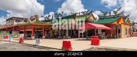 Miri, Sarawak, Malaisie: Temple taoïste 'Tua Pek Kong' Banque D'Images